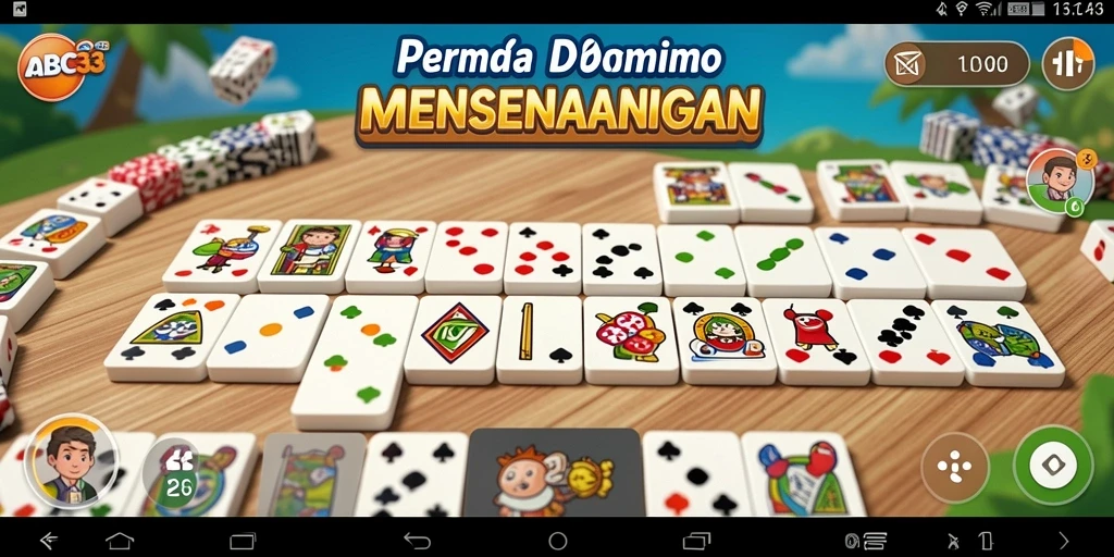 Menampilkan gameplay seru dari permainan Domino di ABC33.