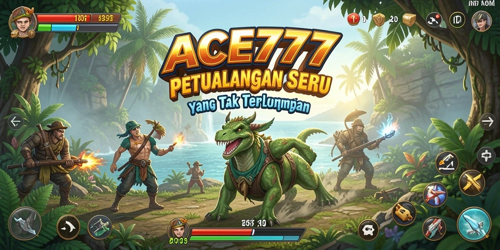 Gameplay seru di dunia petualangan ACE777.