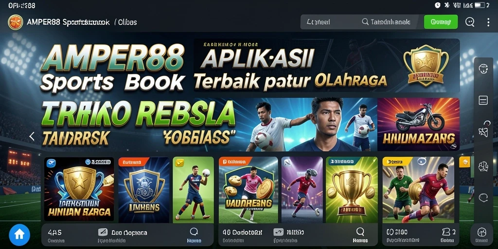 Screenshot gameplay AMPER88 menampilkan fitur taruhan langsung yang menarik.