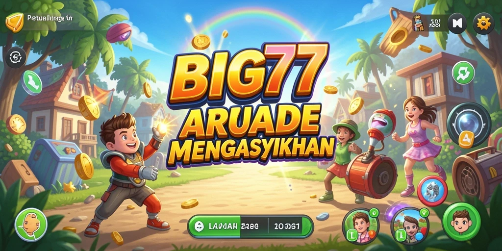 Tampilan gameplay BIG77 yang seru dan penuh aksi di setiap level.