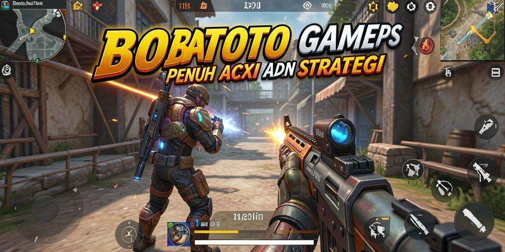 Tampilan grafis menarik dalam gameplay BOBATOTO