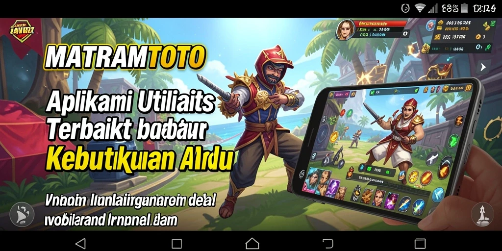 Tampilan antarmuka aplikasi MATARAMTOTO yang intuitif dan menarik.