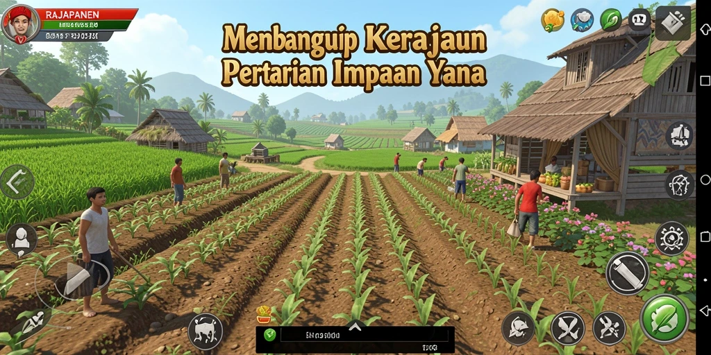 Gameplay Tycoon yang mendebarkan dan penuh strategi.