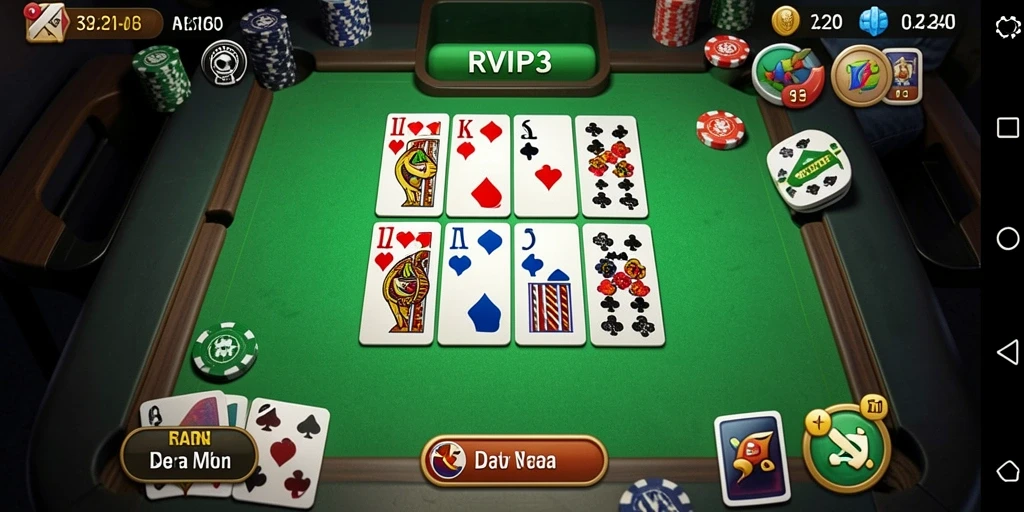 Tampilan gameplay RVIP3 yang seru dan interaktif.