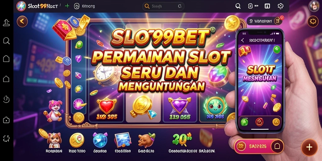 Tampilan gameplay SLOT99BET yang menarik dan interaktif.