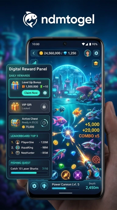 Fitur unggulan dan mudah diakses di ndmtogel.